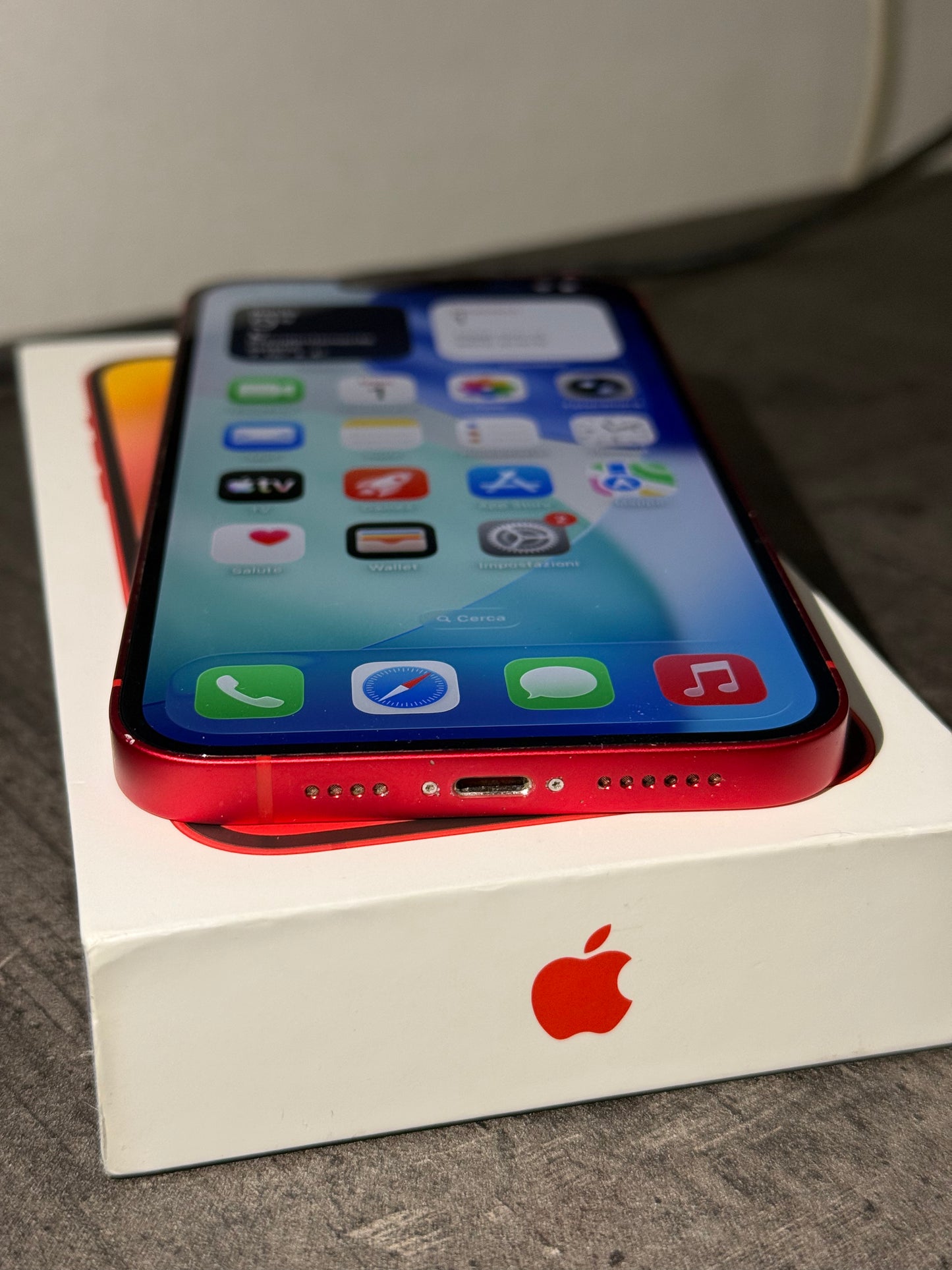 Apple iPhone 14 Plus Rosso Batteria 100%